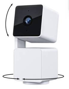 lot 27250 image: WYZE Cam Pan v3, IndoorOutdoor IP65-Rated 1080p PanTiltZoom Wi-Fi Smart Home Security Camera with Color Night Vision, 2-Way Audio, Compatible with Alexa & Google Assistant, Free Expert Setup - Retail $40