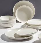 Fieldcrest Legacy Steam 12-pc. Stoneware Dinnerware Set. 1 Large Plate Missing - Retail: $130