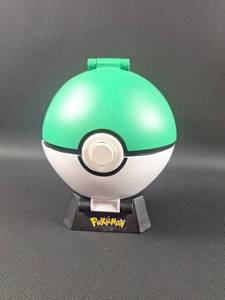 lot 2 image: Nintendo Pokemon Green Pokeball Mini Playset WITH Three Minifigures