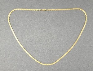 lot 3 image: 24 Inch Gold Chain Necklace 14KGP
