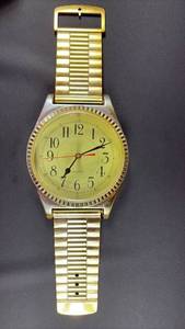 lot 36 image: Giant Wristwatch Clock Battery Operated Vintage 25 inches long