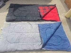 lot 151 image: (2) Adult Size Coleman Sleeping Bags