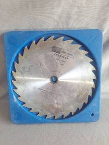 lot 155 image: Craftsman Kromedge Circular Saw Blade with Blue Storage Case