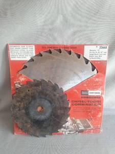 lot 156 image: Craftsman Kromedge 10 Inch Chisel Tooth Combination Circular Saw Blade