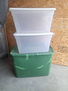 lot 131 image: 3 Large Totes