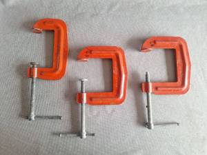 lot 147 image: Stanley Handyman C-Clamps