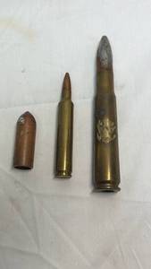 lot 149 image: Military Bullet Cartridges and Shell Casings Collection