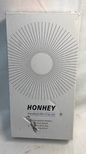 lot 164 image: HONHEY G3 Handheld Mini Fan Rechargeable