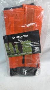lot 169 image: Horse Fly Protection Boots Set of 4