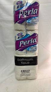 lot 170 image: Bathroom Tissue 4-Pack Bundle (3 packs total)