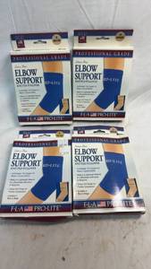 lot 215 image: FLA Pro-Lite Professional Grade Elbow Support Braces