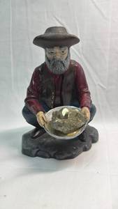 lot 22 image: Gold Prospector Figurine with Pan