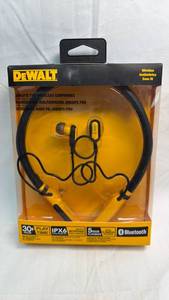lot 29 image: DEWALT JOBSITE PRO Wireless Bluetooth Earphones