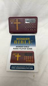 lot 55 image: Wonder Bible Digital Audio Player with Guide
