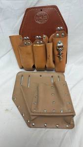 lot 57 image: Bashlin Lineman Tool Belt and Work Holster Set
