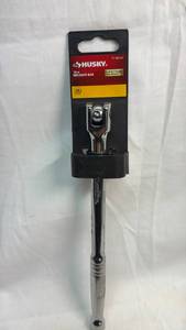 lot 95 image: Husky 10 Inch 38 Drive Breaker Bar Chrome Socket Wrench Tool