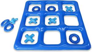 lot 710 image: Poolcandy Inflatable Waterproof Jumbo Tic Tac Toe Game