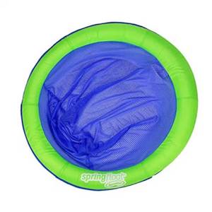 lot 727 image: TEAL and Blue Spring Float Papasan Floating Seat