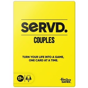 lot 751 image: SERVD Couples Card Game, Fun Valentine s Day Gift, Ages 17 and up