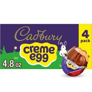 lot 803 image: 12 count of eggs Cadbury Cr me Egg Milk Chocolate Easter Candy Stuffers -