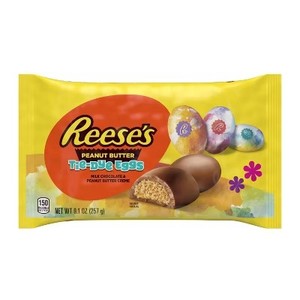 lot 806 image: THREE Pack Reeses Peanut Butter Tie Dye Eggs Bag - 9.1oz