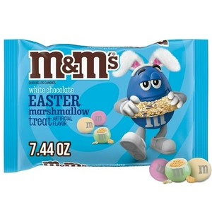 lot 807 image: Two Pack M&Ms White Chocolate Marshmallow Treat - Easter Stuffer 7.44 oz