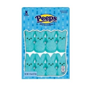 lot 816 image: 3 packs Peeps Easter Blue Bunnies - 4.5oz12ct