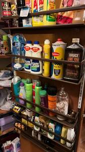lot 50609 image: Entire closet contents- bring bags Large Collection of Car Care and Cleaning Products