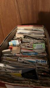 lot 50621 image: Large Collection of Coupons and Promotional Materials