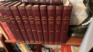 lot 50624 image: Grolier Encyclopedia Complete Set Bound Volumes