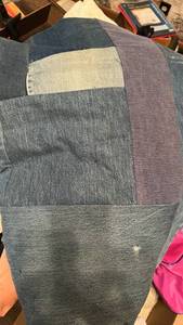 Blue Denim Jeans Handmade twin quilt