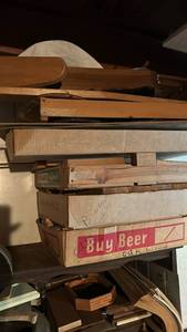 lot 50668 image: Wooden Beer Crates and Wood Storage Collection