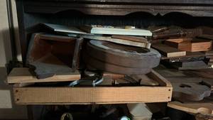 lot 50669 image: Mixed Collection of Traditional Wood pieces