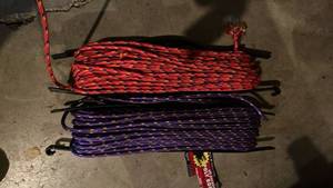 lot 50676 image: Climbing Rope Set with Static Lines
