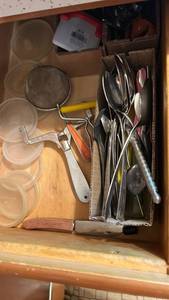 lot 50677 image: Mixed Kitchen Utensils and Tools Collection