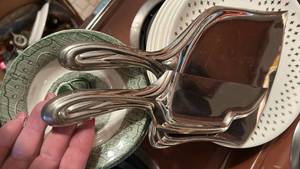 lot 50704 image: Silver table cleaning trays