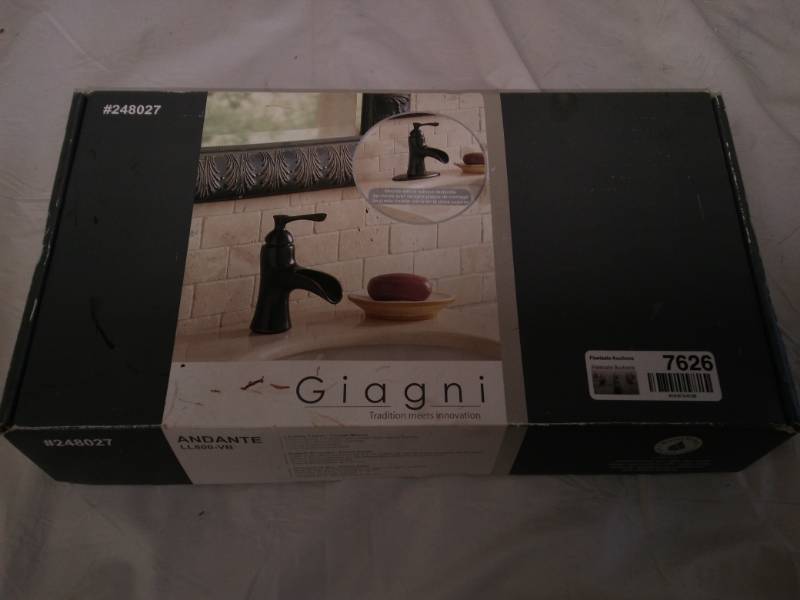 Giagni Andante Ll509 Vn 248027 Bathroom Faucet In Box Fleetsale