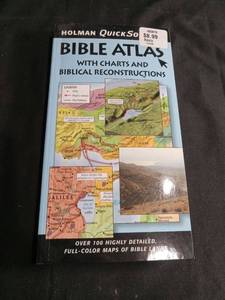lot 5749 image: Holman QuickSource Bible Atlas with Charts and Biblical Reconstructions
