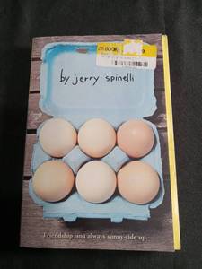 lot 5756 image: Eggs by Jerry Spinelli Childrens Book