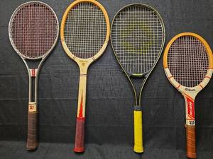 lot 50247 image: Used Tennis Racquet Collection - Wilson and Other Brands