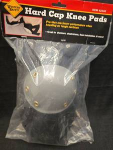 lot 50257 image: Western Safety Hard Cap Knee Pads