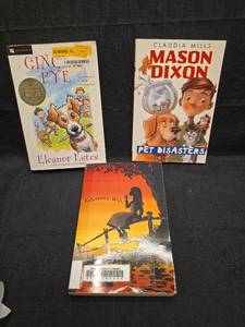 lot 50173 image: Childrens Book Collection - Ginger Pye, Mason Dixon Pet Disasters, Katerinas Wish