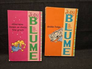 lot 50175 image: Judy Blume Childrens Book Set - Otherwise Known as Sheila the Great and Double Fudge