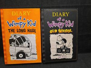 lot 50178 image: Diary of a Wimpy Kid Book Set - The Long Haul and Old School