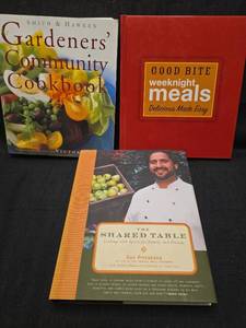 lot 50184 image: Cookbook Collection - Gardening and Recipe Books Set
