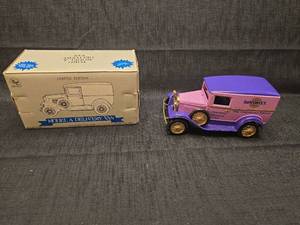 lot 50203 image: Sunsweet Model A Ford Delivery Van Die Cast Truck