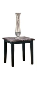 lot 59873 image: Maysville Occasional Table Black - Signature Design by Ashley Modern Living Room Furniture, Veneer Finish - Small End Table Only