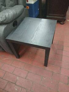 lot 59892 image: Dorel Furniture Small Black End Table
