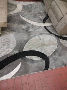 lot 59893 image: Modern Abstract Geometric Area Rug