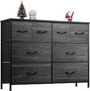 lot 59922 image: Sorbus 8-drawer fabric dresser